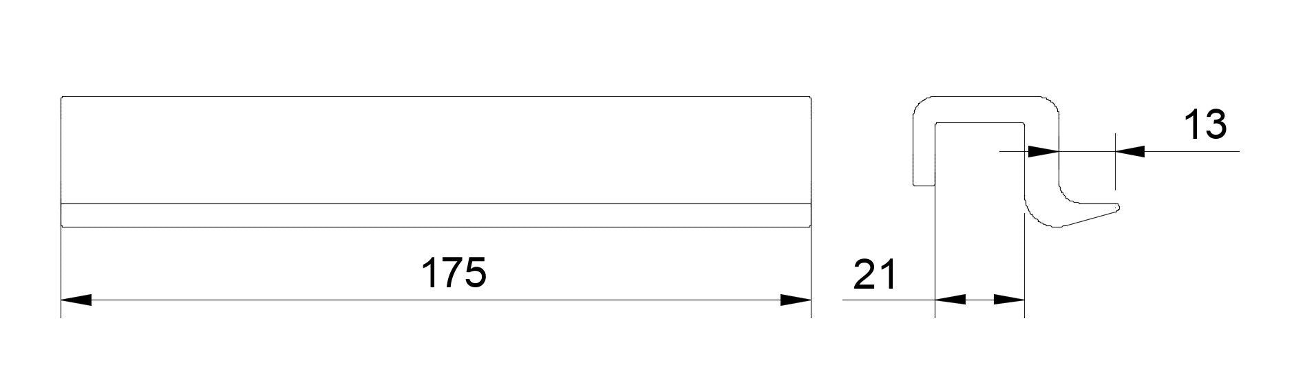 IKEA Trofast Schiene (2 Stück) für  Hauck Alpha und Beta Hochstuhl