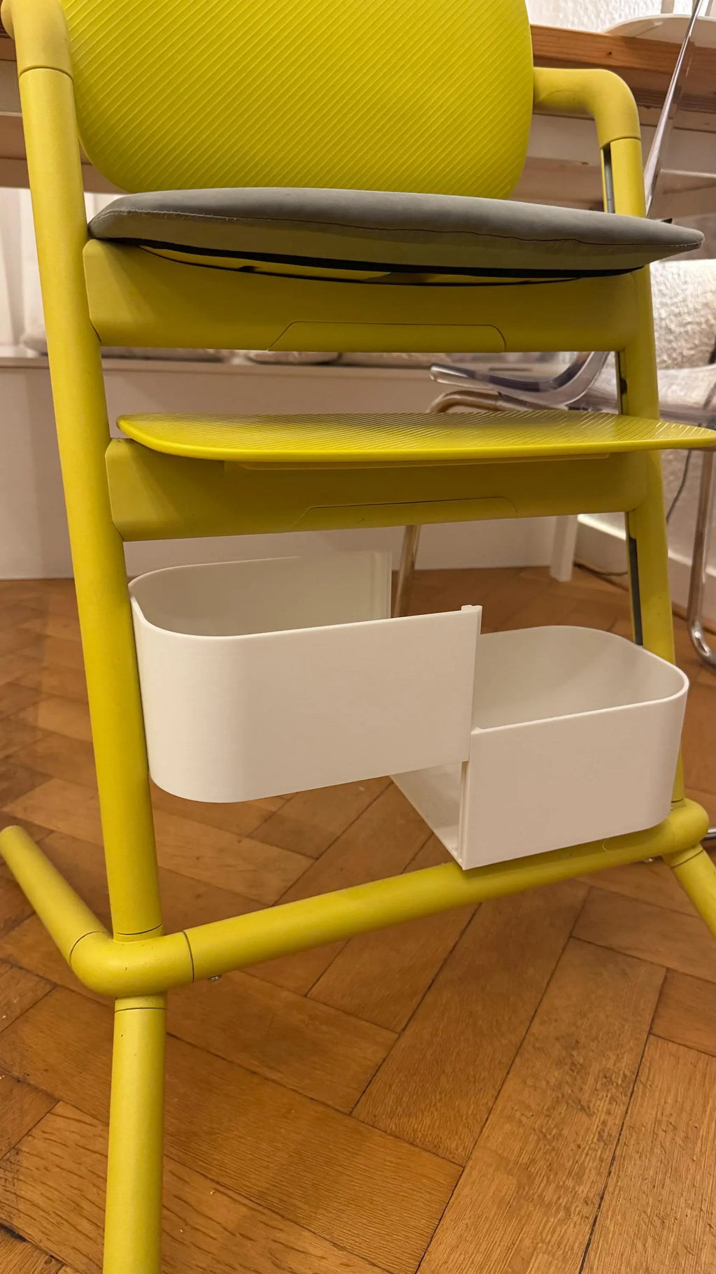 Praktische 2-teilige Aufbewahrungsbox für den Cybex Lemo Hochstuhl – aus PLA 3D-gedruckt, stabil, leicht montiert & farblich wählbar